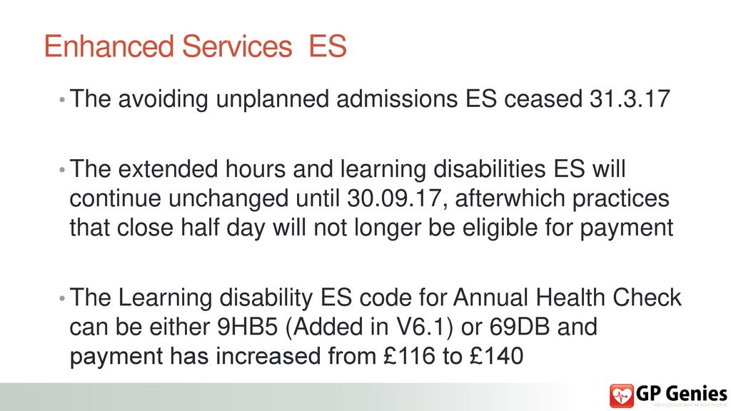 Unplanned admission enhanced service